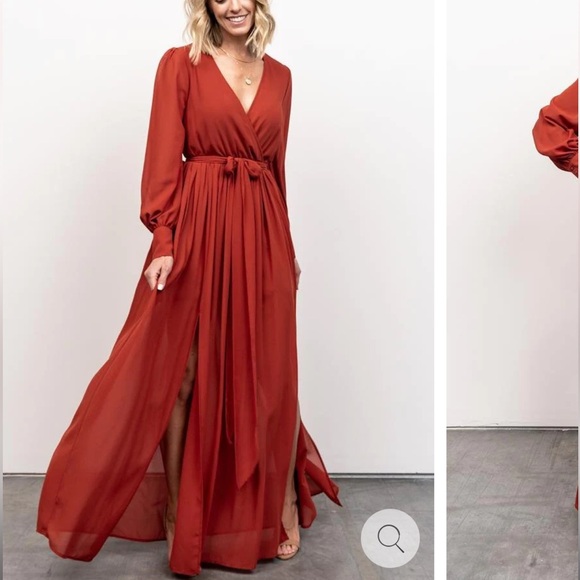 Baltic Born Dresses & Skirts - Used Baltic Born Celine Dress Size M in Rust